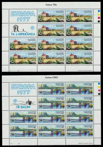 MALTA Nr 554KB-555KB postfrisch KLEINBG S56130E