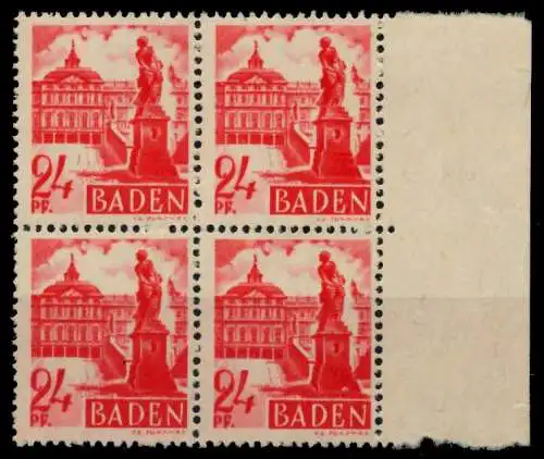 FZ BADEN 1. AUSGABE SPEZIALISIERT Nr 8vvV+8vvI 7BD102