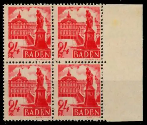 FZ BADEN 1. AUSGABE SPEZIALISIERT Nr 8vvV+8vvI 7BD106