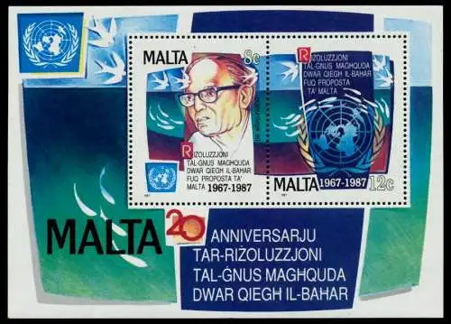 MALTA Block 10 postfrisch S561346