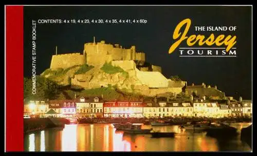 JERSEY MARKENHEFTCHEN Nr MH 09 postfrisch S00A41A