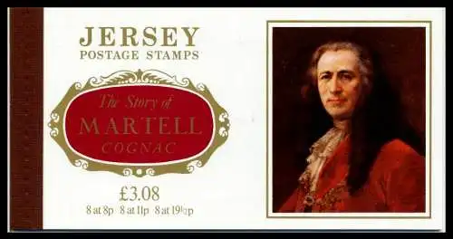 JERSEY MARKENHEFTCHEN Nr MH 02 postfrisch 7CDFE2