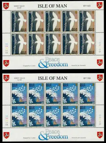 ISLE OF MAN Nr 627KB-628KB postfrisch KLEINBG S009522
