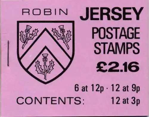 JERSEY MARKENHEFTCHEN Nr MH 0-25 postfrisch S00A51E