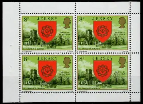JERSEY HEFTCHENBLATT Nr HB 0-23 Ohne Datum postfrisch H S00A5A2