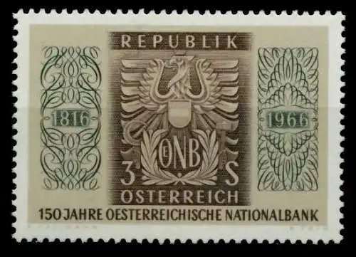 ÖSTERREICH 1966 Nr 1207 postfrisch S57A326