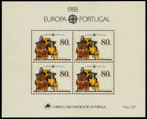 PORTUGAL Block 57 postfrisch S00D652