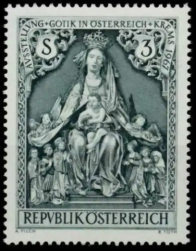 ÖSTERREICH 1967 Nr 1238 postfrisch S57FE56