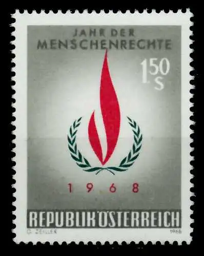 ÖSTERREICH 1968 Nr 1272 postfrisch S57FA96