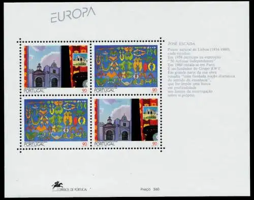 PORTUGAL Block 93 postfrisch S00D5DE