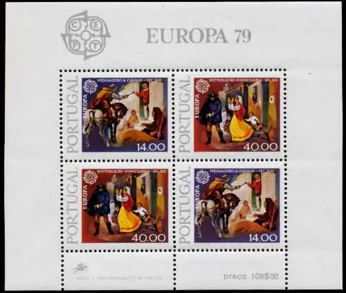 PORTUGAL Block 27 postfrisch S00D656