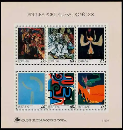 PORTUGAL Block 68 postfrisch S00CFBA