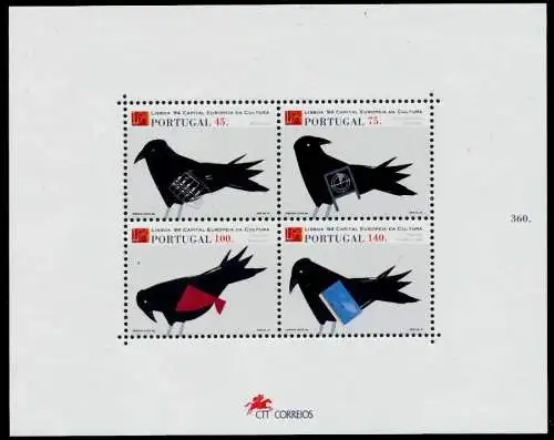 PORTUGAL Block 100 postfrisch S00D202