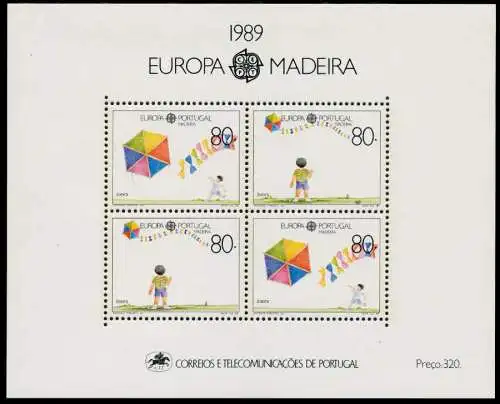 MADEIRA Block 10 postfrisch S00E03E