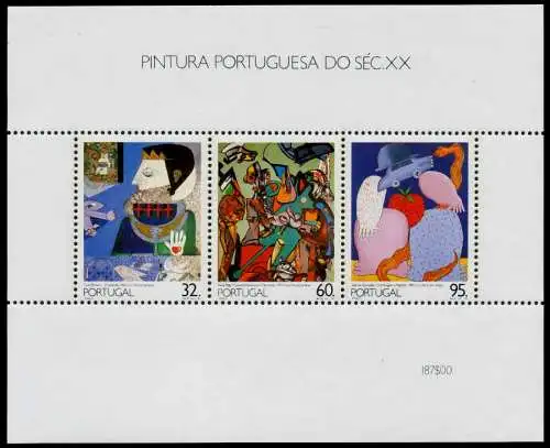 PORTUGAL Block 73 postfrisch S00D232