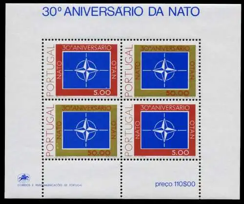 PORTUGAL Block 26 postfrisch S00D646