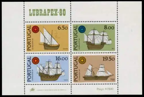 PORTUGAL Block 31 postfrisch S00D632