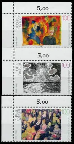 BRD 1993 Nr 1656-1658 postfrisch ECKE-OLI 7DBBEE