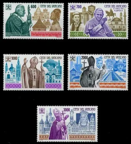 VATIKAN Nr 1128-1132 postfrisch S00B252