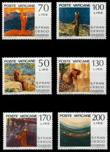 VATIKAN Nr 695-700 postfrisch S00B31E