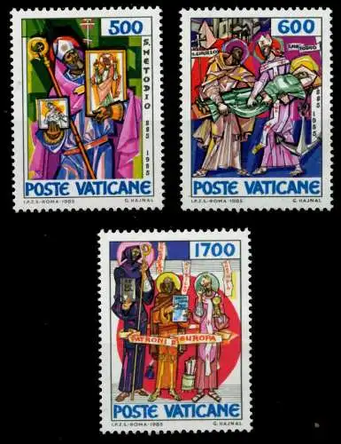 VATIKAN 1985 Nr 867-869 postfrisch S00B5A6