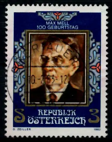 ÖSTERREICH 1982 Nr 1723 zentrisch gestempelt 7D243A