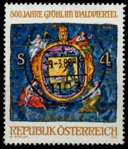 ÖSTERREICH 1982 Nr 1706 gestempelt 7D244A