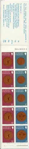 GUERNSEY MARKENHEFTCHEN Nr MH 18 postfrisch 7D5FF2
