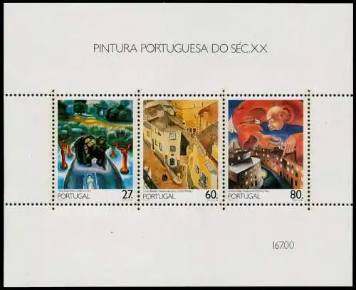 PORTUGAL Block 61 postfrisch S00D006