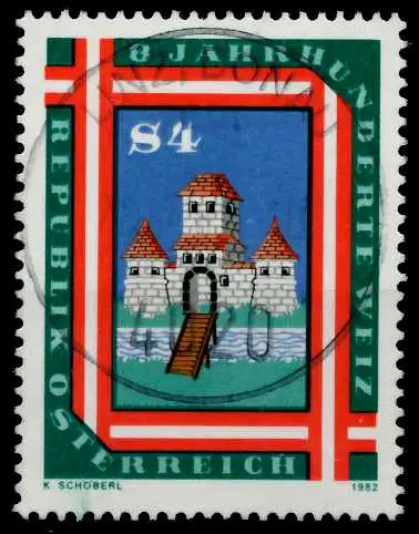 ÖSTERREICH 1982 Nr 1709 gestempelt 7D232A