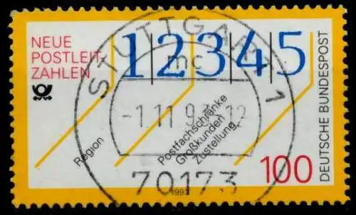 BRD 1993 Nr 1659 zentrisch gestempelt 7DBE56