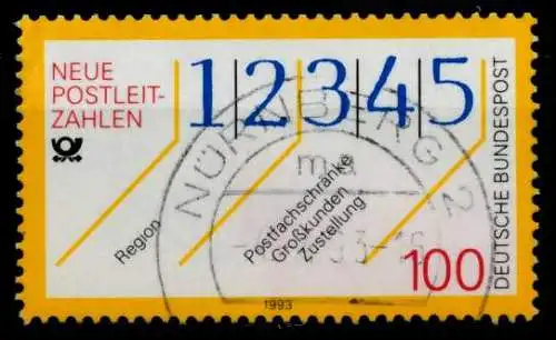 BRD 1993 Nr 1659 zentrisch gestempelt 7DBE7A