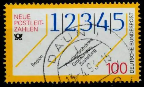 BRD 1993 Nr 1659 zentrisch gestempelt 7DBE86