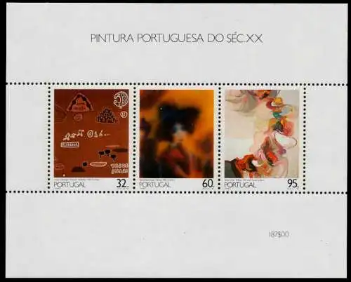 PORTUGAL Block 70 postfrisch S00C6C2