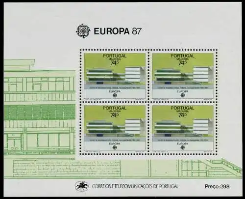 MADEIRA Block 8 postfrisch S00C67A