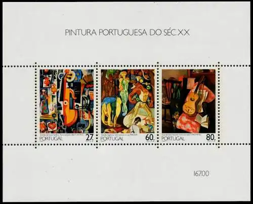 PORTUGAL Block 59 postfrisch S00D14A