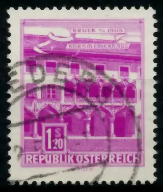 ÖSTERREICH DAUSERSERIEN BAUWERKE Nr 1116 ZENTR- 7146F6
