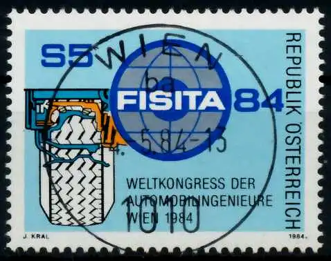 ÖSTERREICH 1984 Nr 1770 zentrisch gestempelt 6FDF56