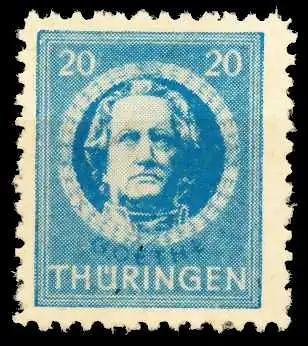 SBZ THÜRINGEN Nr 98AYz1 postfrisch 670676
