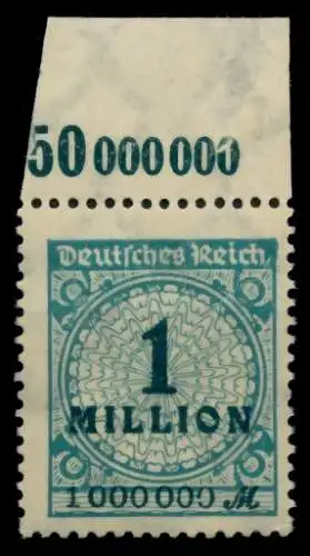 D-REICH INFLA Nr 314AP OR A postfrisch ORA 6BCD9A