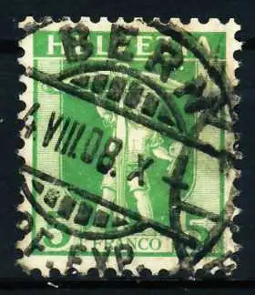 SCHWEIZ 1907 Nr 97 zentrisch gestempelt 4C61A2