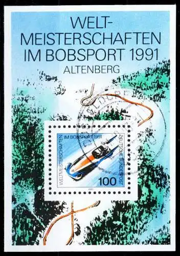 BRD BUND BLOCK KLEINBOGEN 1990 1994 Block 23 gestempelt 2CB74A