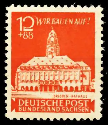 SBZ OSTSACHSEN Nr 65bA postfrisch 652366