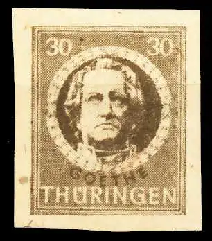 SBZ THÜRINGEN Nr 99BYaz2 postfrisch 670762