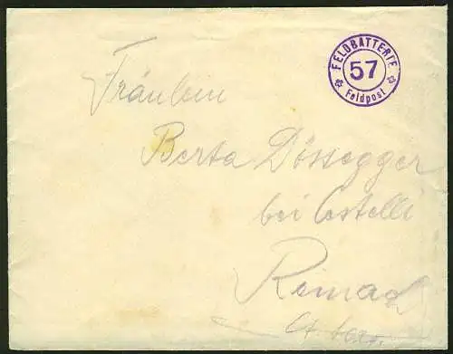 SCHWEIZ FELDPOST 2A1C66