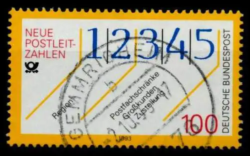 BRD 1993 Nr 1659 zentrisch gestempelt 7DBE9E