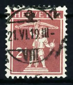 SCHWEIZ 1917 Nr 136 gestempelt 4C63CA