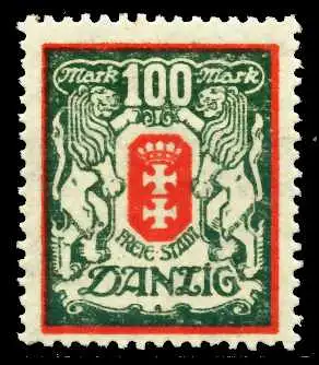 DANZIG 1923 Nr 128Y postfrisch 4CF9BE