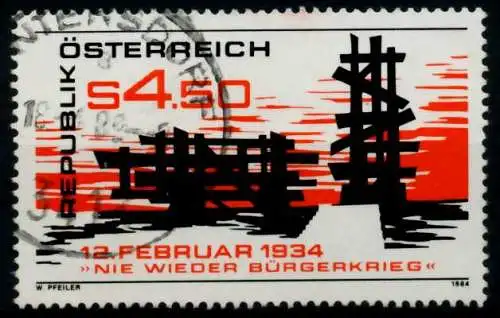 ÖSTERREICH 1984 Nr 1766 postfrisch 70001A