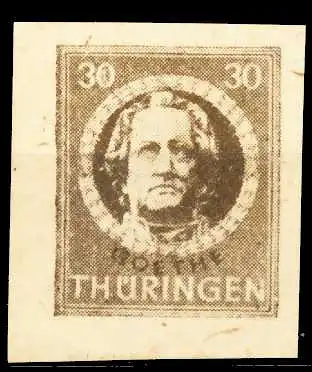 SBZ THÜRINGEN Nr 99BYaz2 postfrisch 67087A